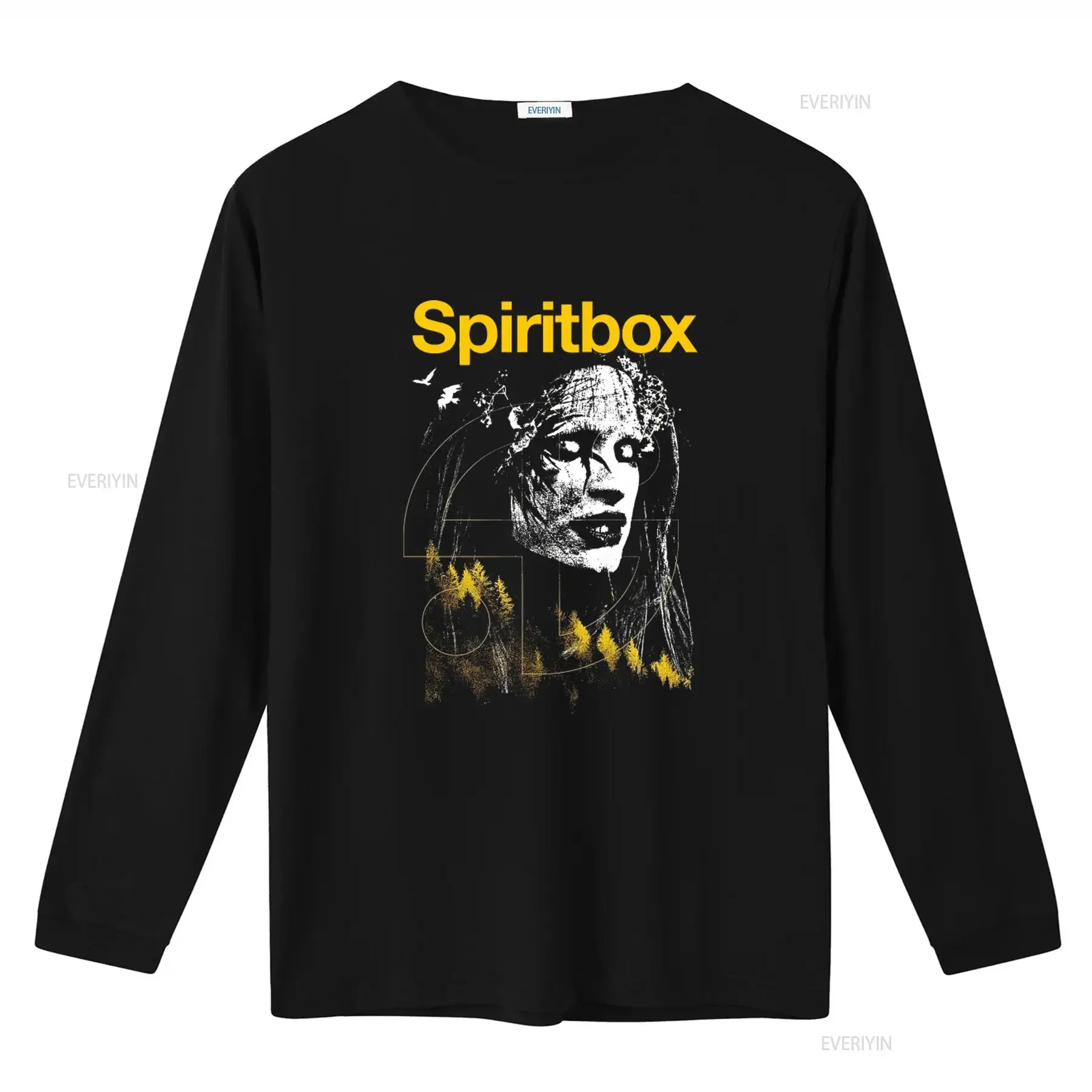 Spiritbox T shirt Metal Music with the Void Design for Rock Fans vintage Washed Stylish Comfortable Breathable Unisex fashion
