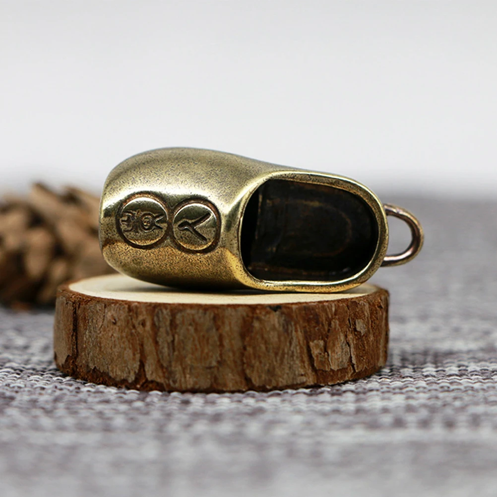 

3 Pcs DIY Jewelry Pendants Metal Keychain Charm Necklace Golden Earring Accessories