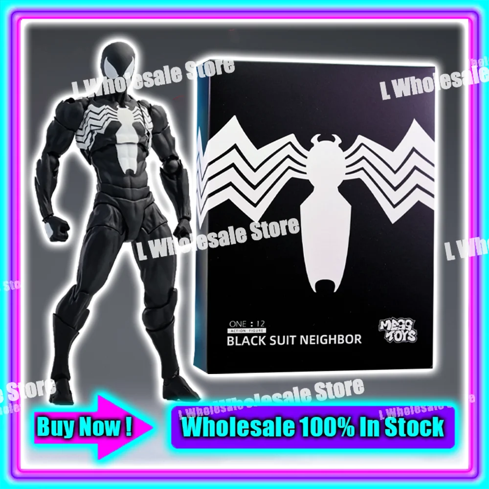 En Stock juguetes para desorden Symbiote Superior Scarlet Spider Ct juguetes Spiderman Daredevil Batman Wolverine Anime figuras de acción regalos Juguetes