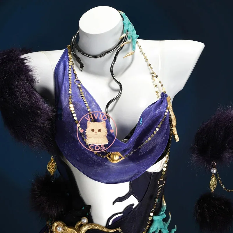 

Горячая игра Naraka: Bladepoint косплей костюм аниме Ning Hongye RPG сексуальное платье для женщин Comic Con костюмы для вечеринки на Хэллоуин