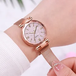 Luxury Rose Gold Watch Women Watches Brand Ladies Casual Quartz Watch Stainless Steel Women's Wristwatch Montre Femme Relogio