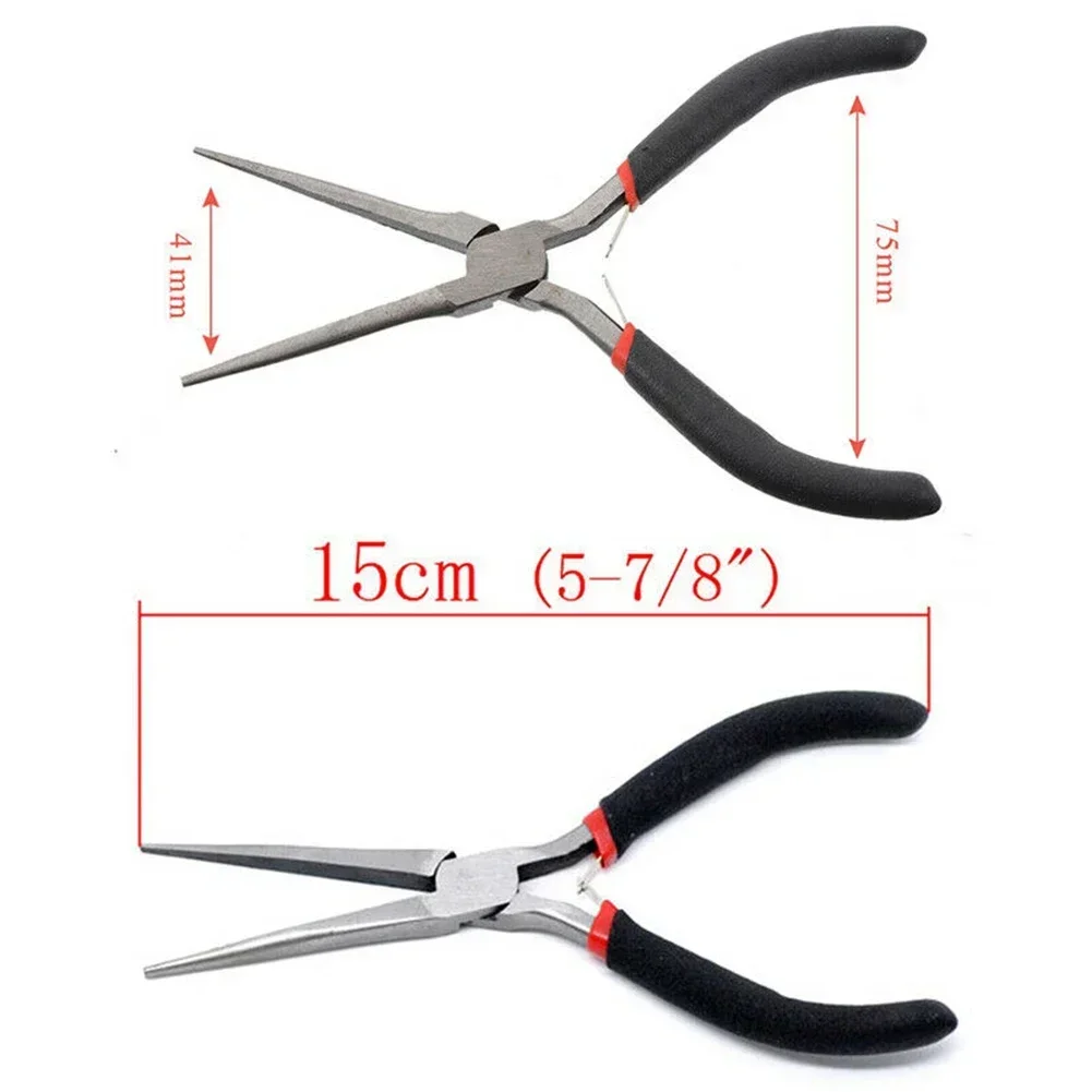 150mm Long Needle Nose Pliers Multifunction Precision Wire Plier Mini Forceps Repair Hand Tools Accessories