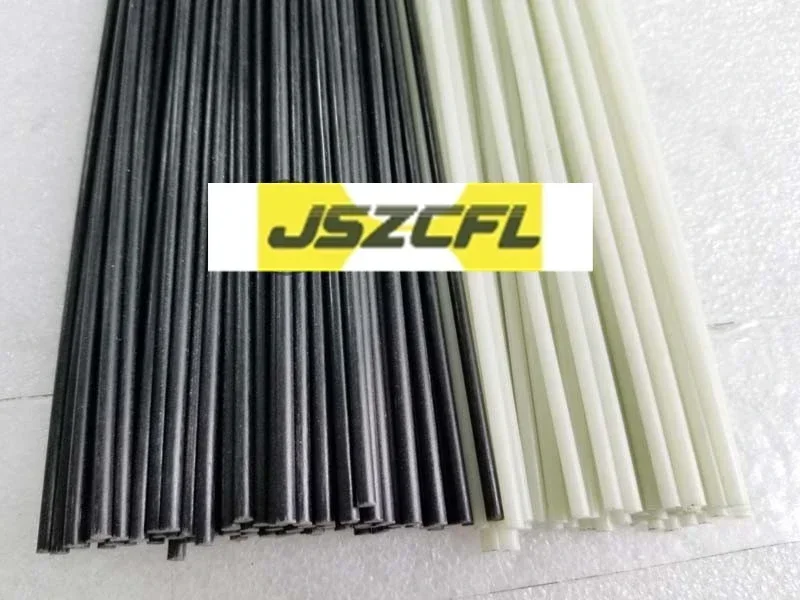 10pcs black glass fiber Rod 0.8mm/1mm/1.2mm/1.5mm/1.6mm/2mm/2.8mm/3mm/4mm/5mm/6mm/6.3mm/7mm/8mm DIY Fiberglass rod Lenght 600mm