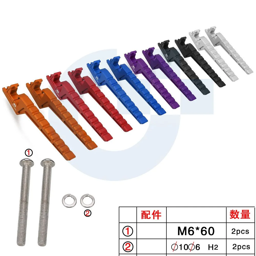 For HUSABERG TE 125 250 300 FS 450 650 570 FE 250 350 390 501 570 450 550S/E 650E Passenger Foot Peg Extensions Extended Footpeg