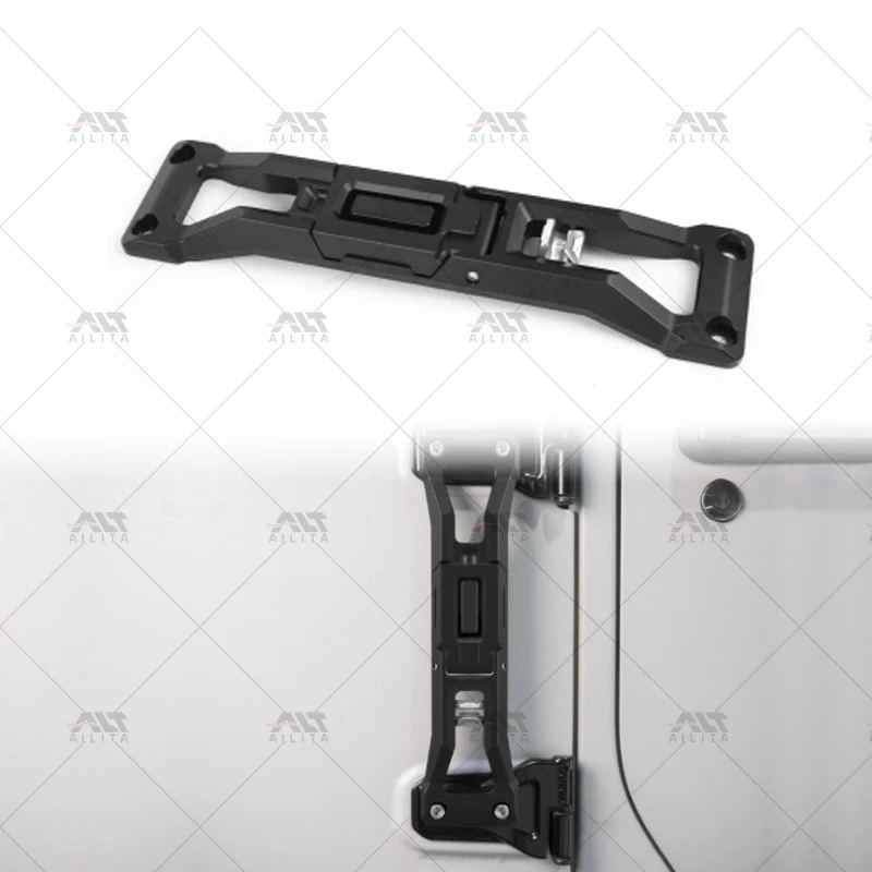 

For Jeep Wrangler JL Aluminum Door Step With Folding Footrest 2025 New Design Accessories