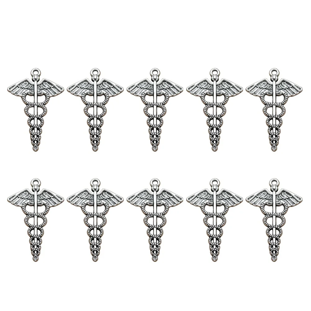 

10 Pcs Jewelry Making Pendants Alloy Charm DIY Charms Necklace Necklaces Accessories