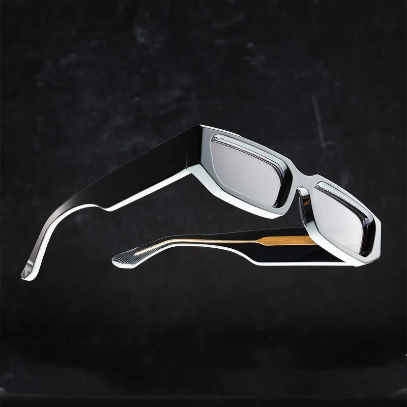 厚いアセテートサングラス-uv400-メンズアウトドアドライビングアイウェア処方光学カスタム女性用-uv-保護ファッションサングラス