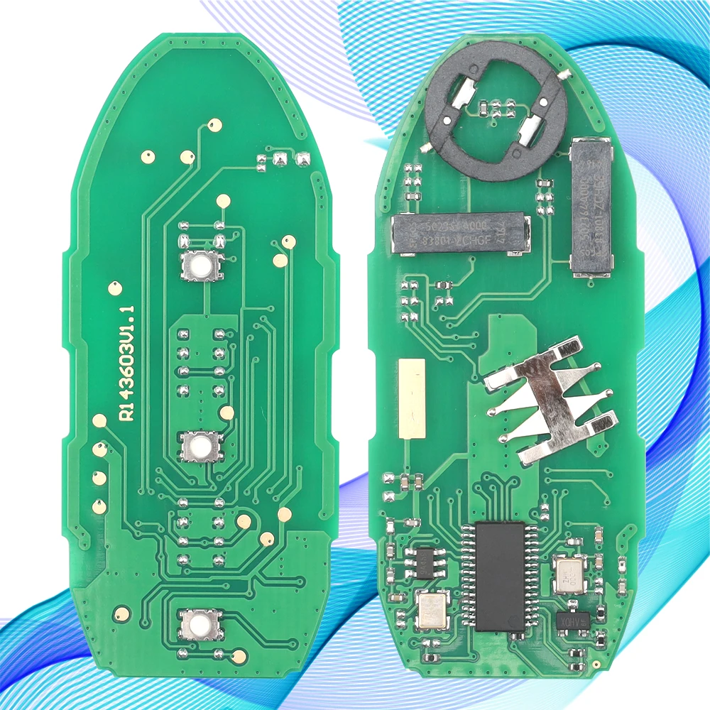 Zz CWTWB1U808  ID46 PCF7952 315MHz 285E3-IKM0D Keyless Go Car Remote Key For Nissan Cube Juke Quest Leaf Versa 2011-2017