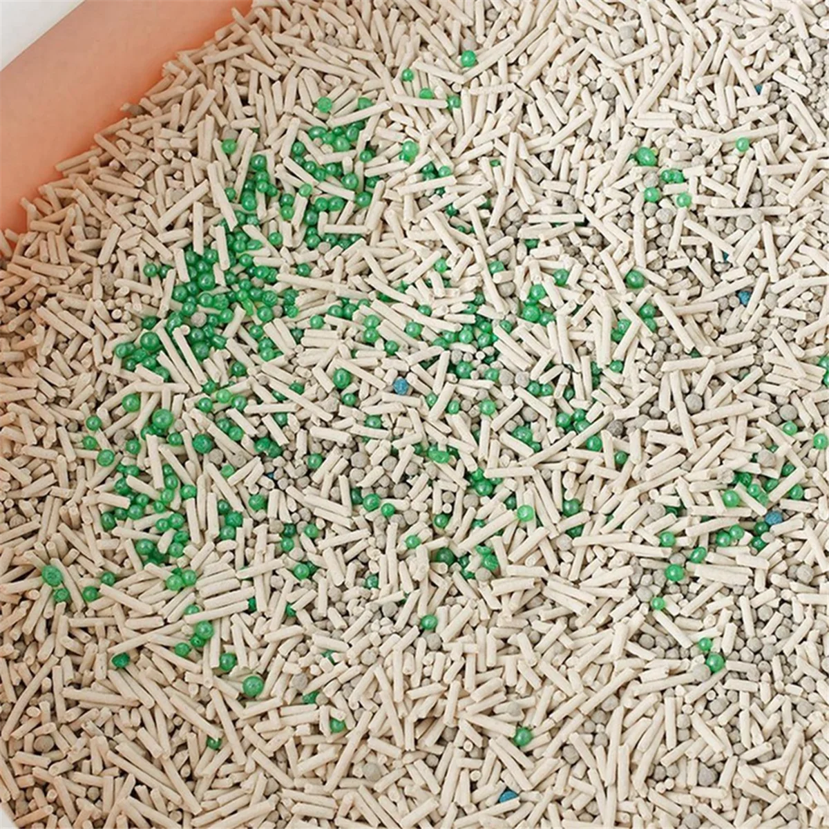 Limpeza de banheiro de gatinho 300g, grânulo desodorante de maca de gato, artefato de odor de animal de estimação, carvão ativado absorve, gás de areia de gato-b st