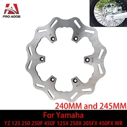 240/245mm Rear Brake Discs Rotors Motorcycle For Yamaha YZ 125 250 250F 450F 125X 250X 250FX 450FX WR 250F 450F 2002-2018 Model