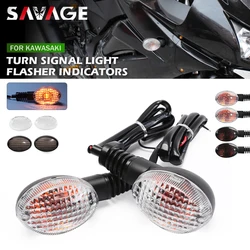 Turn Signal Flasher For KAWASAKI NINJA 250R Vulcan S 650 D-TRACKER KLX 125 150 230 250 300 KLR650 Motorcycle Blinker Light Lens