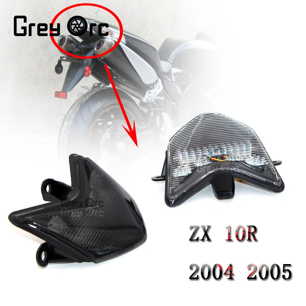 

For Kawasaki Ninja ZX 10R ZX10R ZX-10R 2004 2005 Motorcycle LED Tail Light Turn signal Light Blinker Integrated Lamp