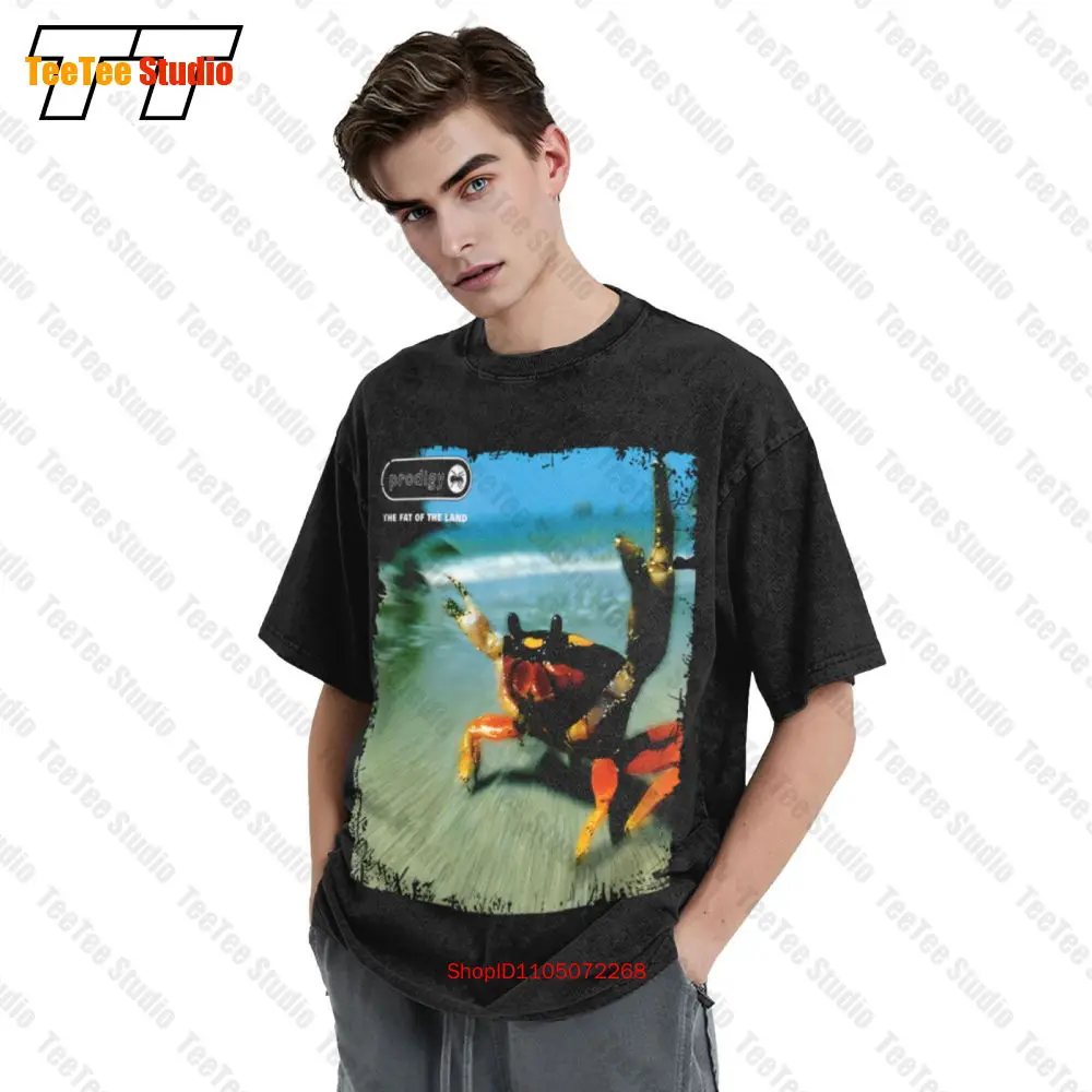 Sale Prodigy The Fat Of Land Dtg Print Men Vintage Oversized T-Shirt White S New GUK7 image 3