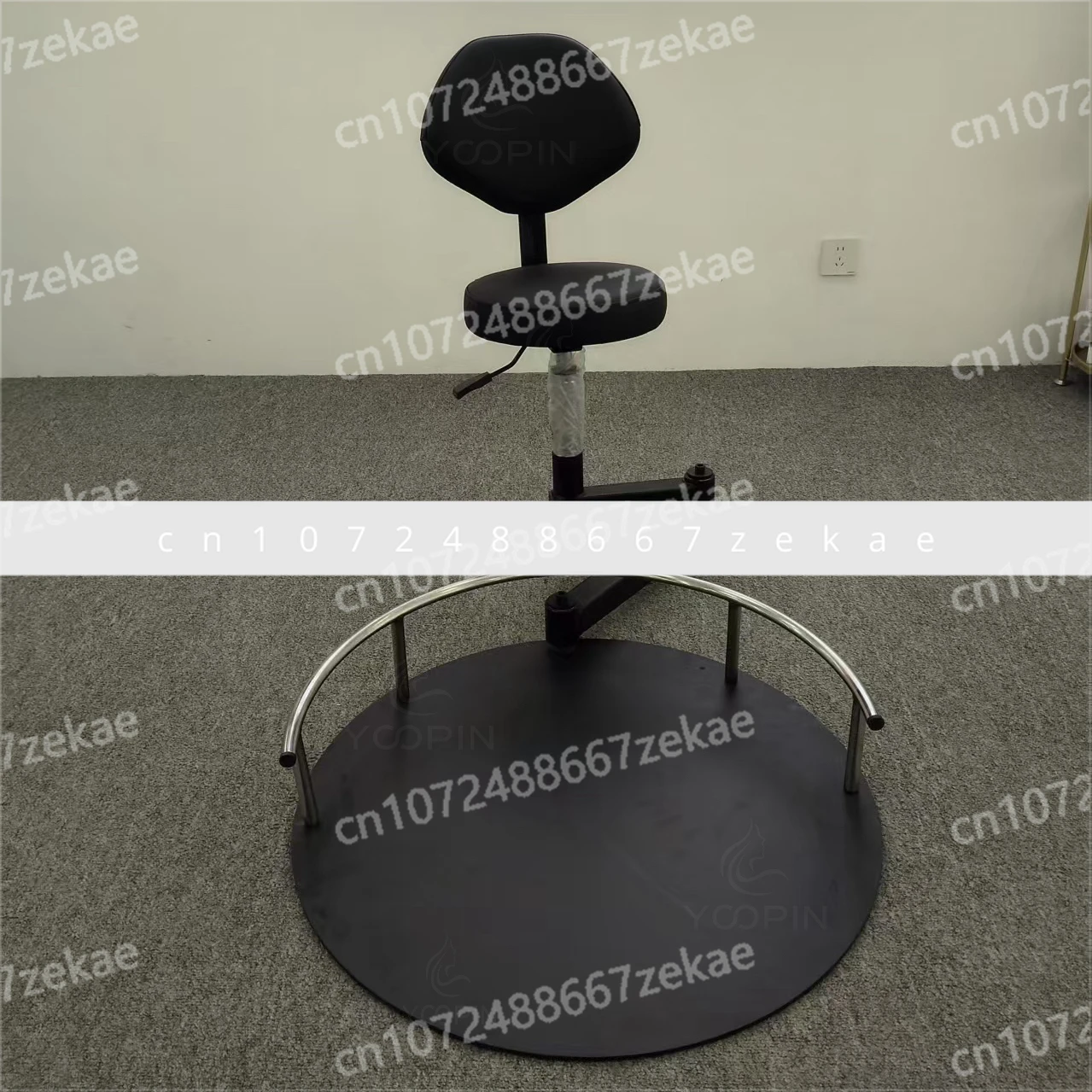 Hydraulic Hair Cutting Bench, Adjustable Rotating Hair Cutting Chair