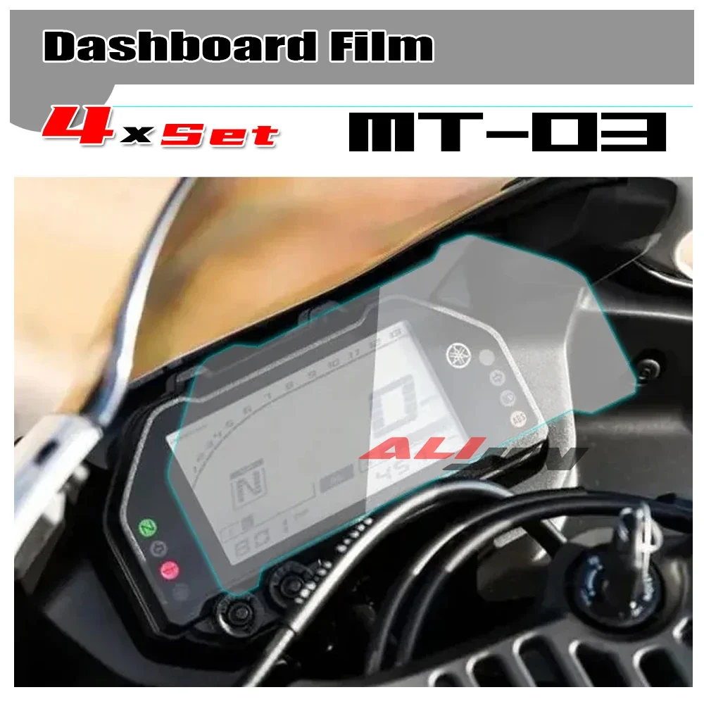 

For YAMAHA YZF R3 R25 2015-2024 MT03 MT-25 2021-2024 Motor Instrument Dashboard Cluster Scratch Protection Film Screen Protector