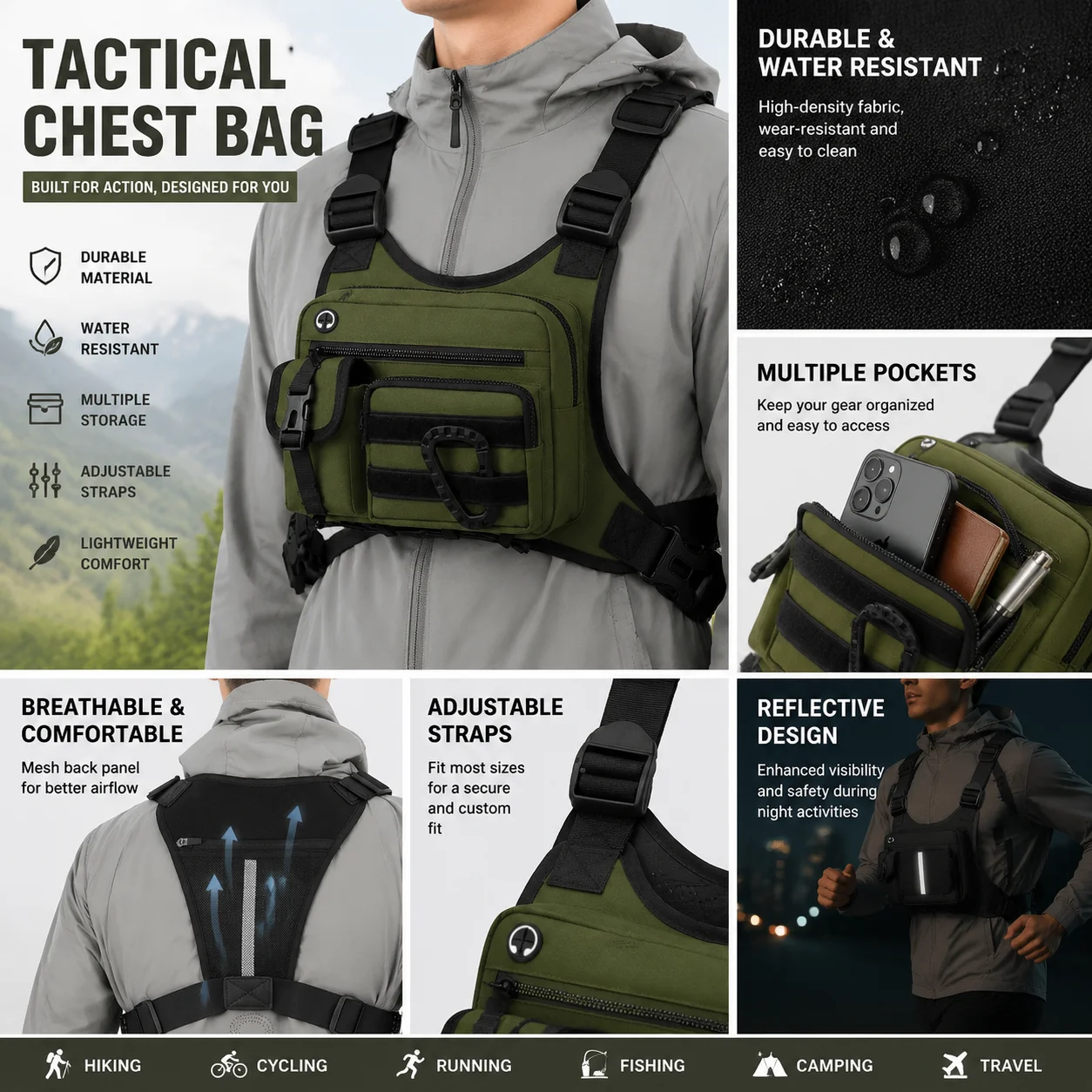 Thumbnail 2 - #88 Latest Chest Bags Offers