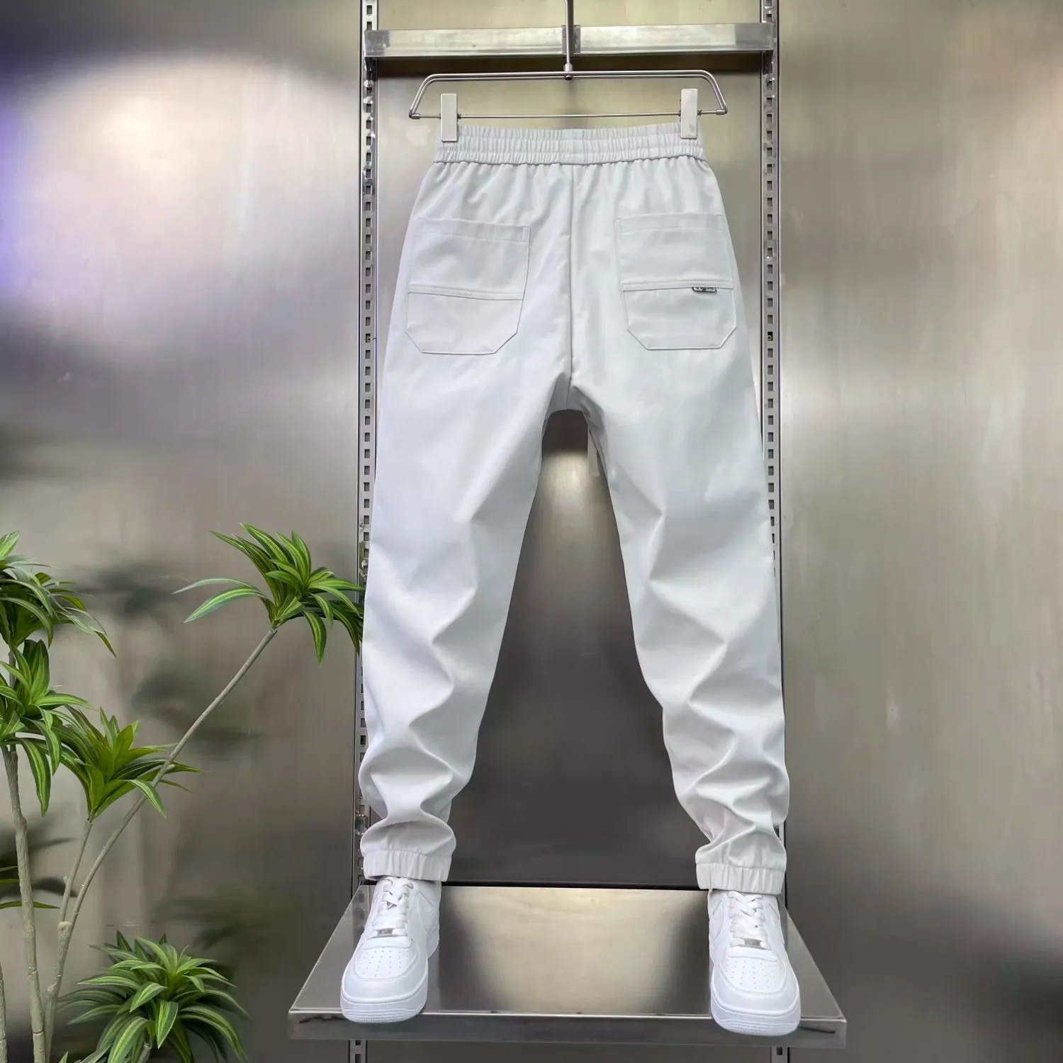 Men's Pants Korean Reviews Many Men's Clothes Joggers Pants Casual Streetwear Male Trousers Elastic Waist Men Sweatpants