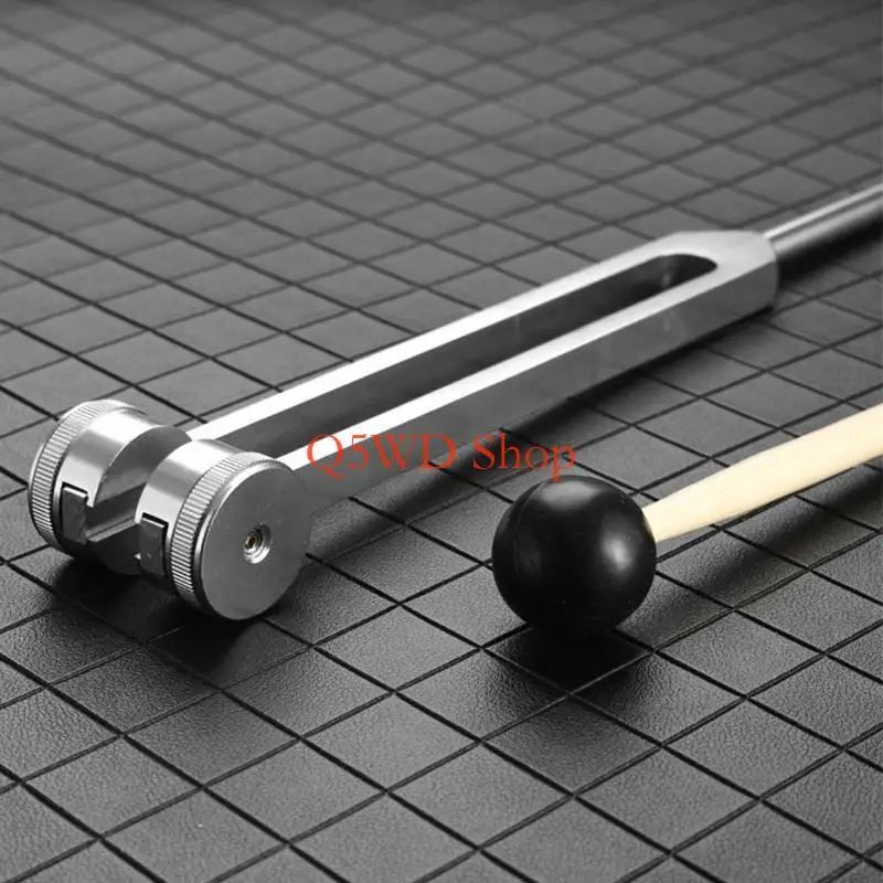 Q5WD Tuning Fork Aluminum Fork Ear Fork Nervous System Testing Tuning Fork Alloy