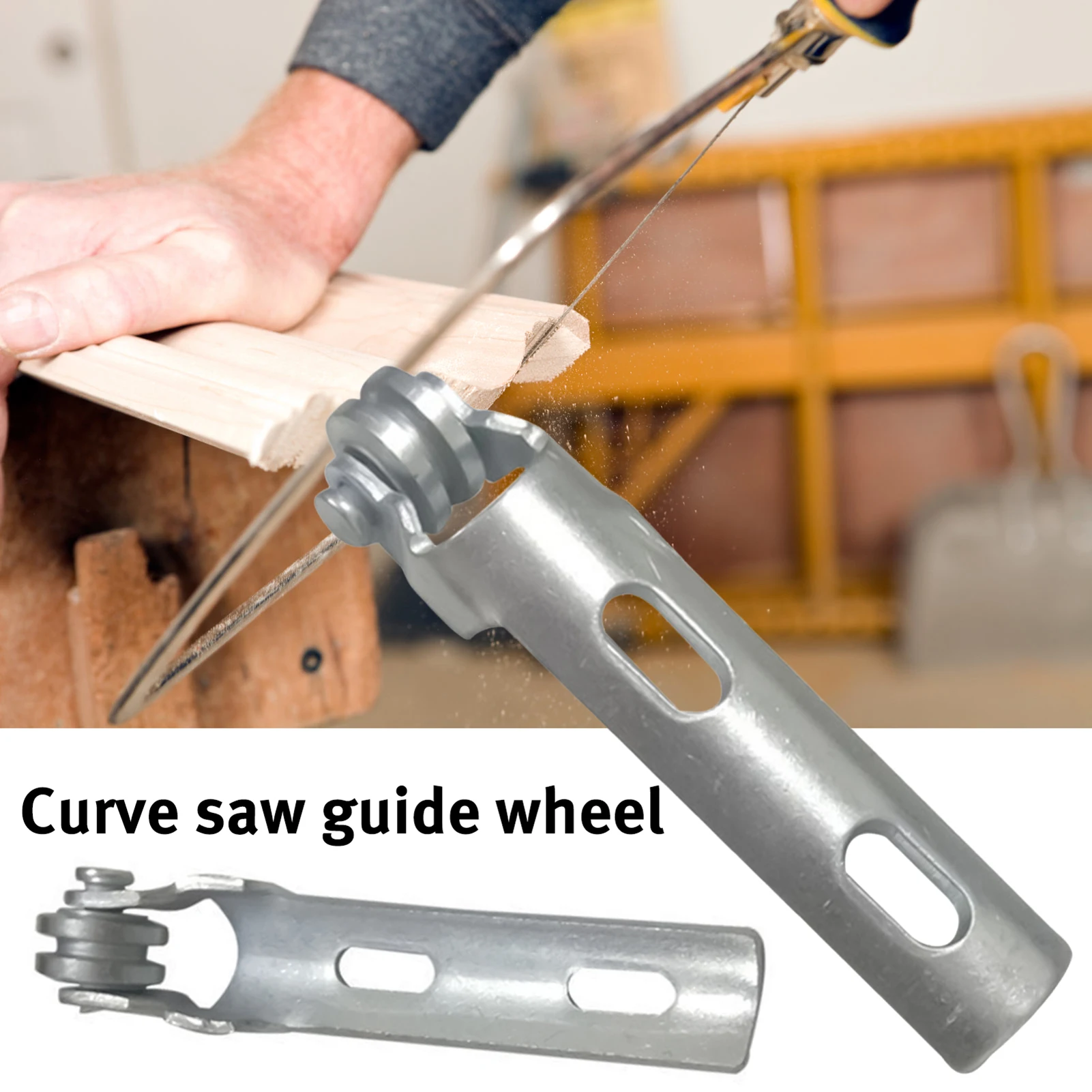 

Jig Saw Guide Wheel Replacement Heavy Duty Iron Curve Saw Guide Wheels for Jigsaw Power Tool Accessories FOU99