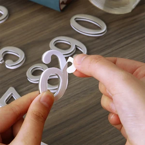 Số cửa bằng thép không gỉ với sự kết dính hỗ trợ 5*3cm Nhà số của cửa căn hộ đến thẻ bên ngoài của ngôi nhà của khách sạn 12 Số cửa bán hàng chính - №12