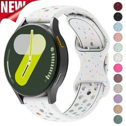 18mm 20mm 22mm Silicone Strap for Samsung Galaxy Watch 7 6 5 4 5Pro 6Classic Bracelet for Huawei Watch GT5 4Pro 3 46mm 18mm Band