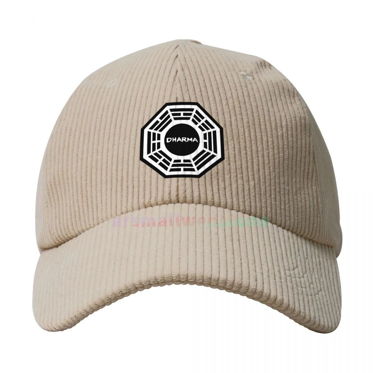 Dharma Initiative Logo (Lost TV Show) Corduroy Baseball Cap New Cotton Solid Color Sunhat Sport Snapback Caps Autumn Warm