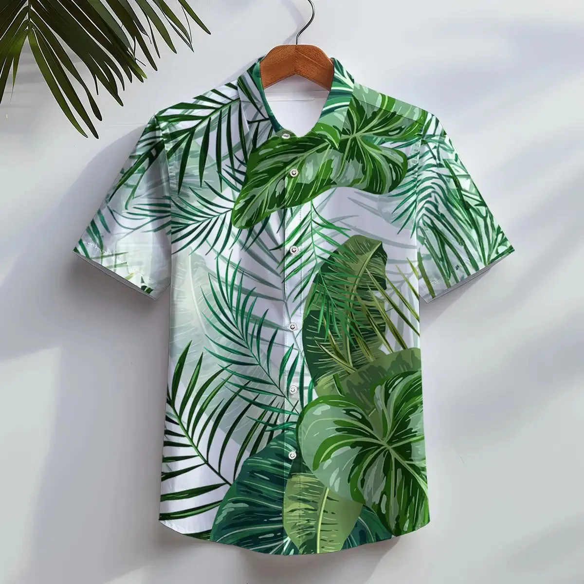 Children's Shirt Casual Beach Boy's Shirt Summer Short Sleeve T-Shirts Elementary Girl Clothes Hawaiian Shirt Boy Kid's Clothing