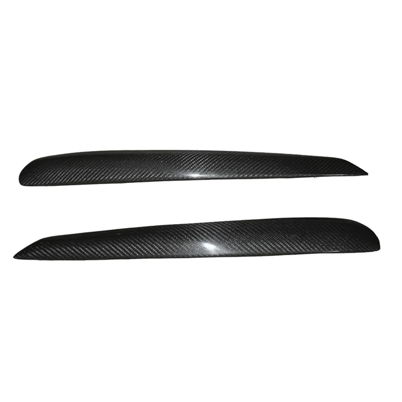 

New Arrival Car Carbon Fiber Headlights Eyebrows Eyelids Cover Eyelash Head Light Stickers For VW Golf 6 GTI MK6 2008-2012
