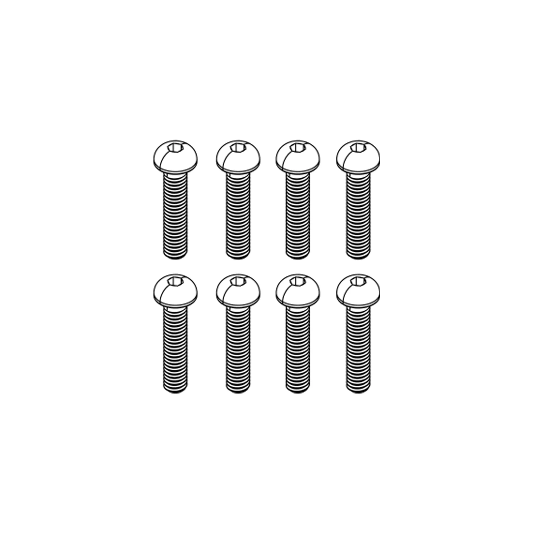 N517C-M06203 Button Head Hex Socket Cap Screw Bolt