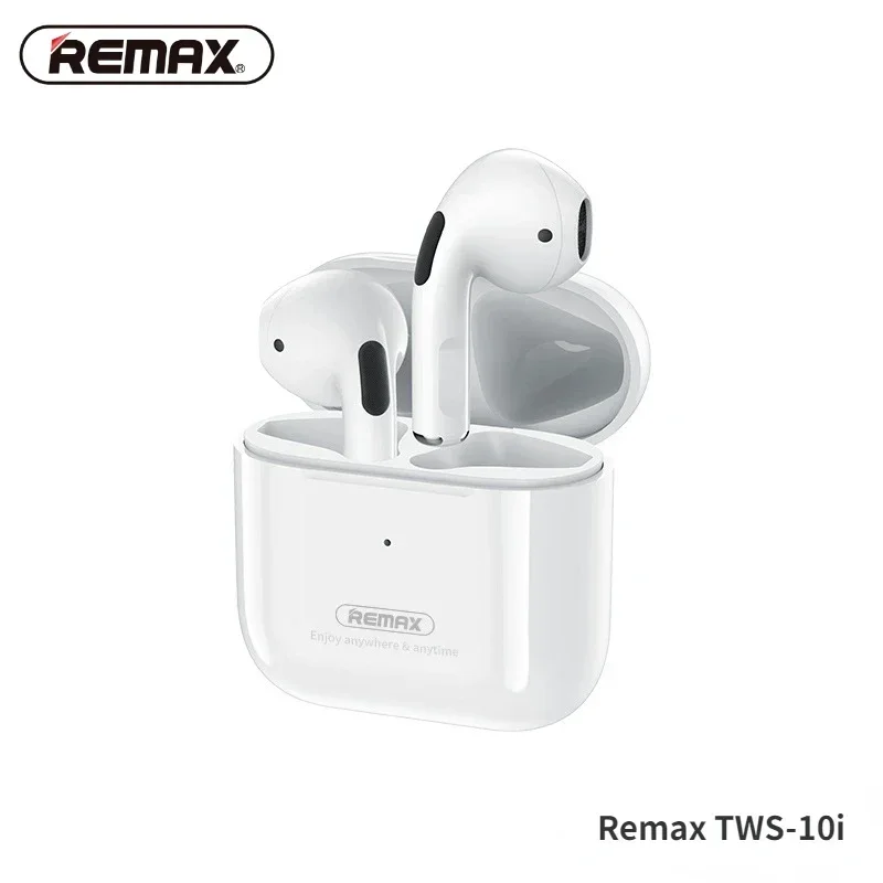 Remax TWS-10i HIFI Wireless Headphones TWS Earphone Bluetooth Earphones Control Noise Cancelling Headset For Xiaomi Phone