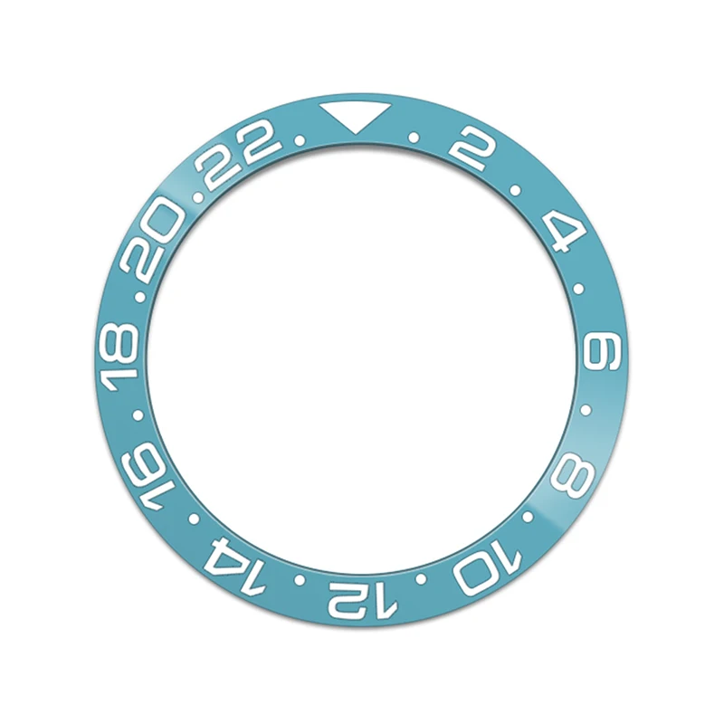 

Blue Curved Bezel Insert Fits for SKX007 SKX009 Watch Cases NH35 NH36 Watch Case 38mmx30.6mm Ceramic Watch Bezel Ring