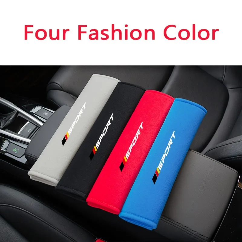 2 pcs Soft and Comfortable Car Seat Belt Cushions, Personalized and Fashionable Seat Belt Cushions, Suitable for Vehicle Use