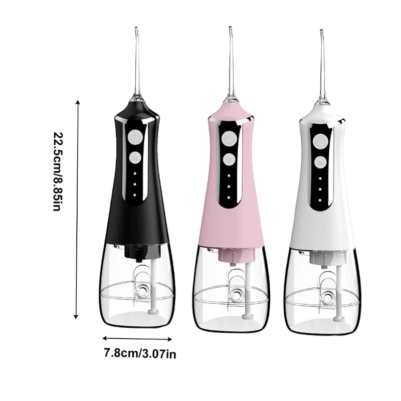Acqua Flosser Dentale Denti Pick Irrigatore Cordless Portatile 300ML Ricaricabile Viaggi Irrigazione Cleaner IPX6 Dropshipping