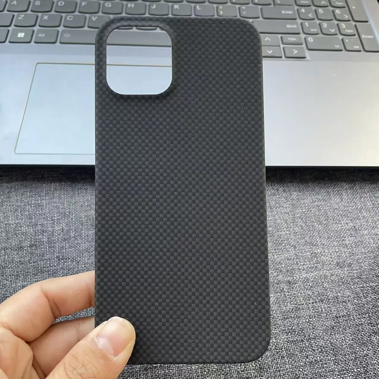 AKATIR For iPhone 12 Pro Aramid Fiber Carbon Fiber Protective Case 12/12 Mini Luxurious High-End 12 Pro Max Carbon Fiber
