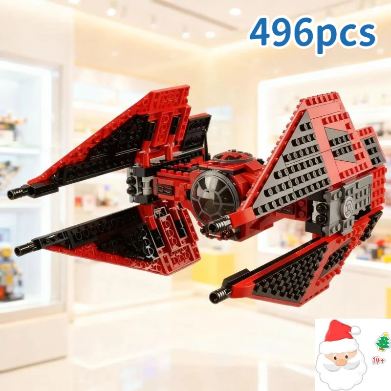 

Знаменитый фильм 75240, Королевская гвардия, перехватчик, космический истребитель, строительные блоки, кирпичи, игрушки для детей, рождественские подарки