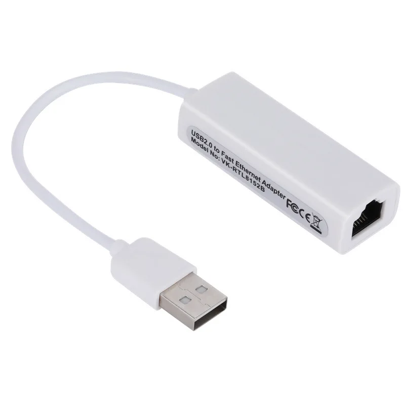 

USB 2.0 to RJ45 Lan 10/100Mbps Network Ethernet Adapter Converter Card For Laptop PC CPU