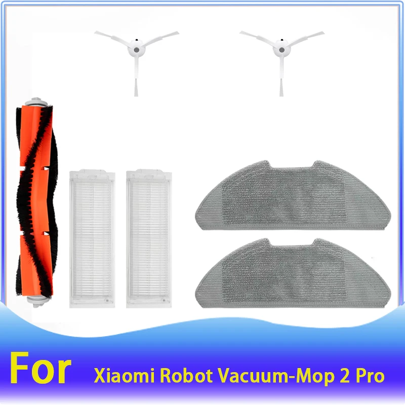 Voor Xiaomi Mi Robot Stofzuiger 2 Pro/Lite Mjst1shw Mjstl Stofzuiger Accessoires Filter Mop Doek Hoofdborstel