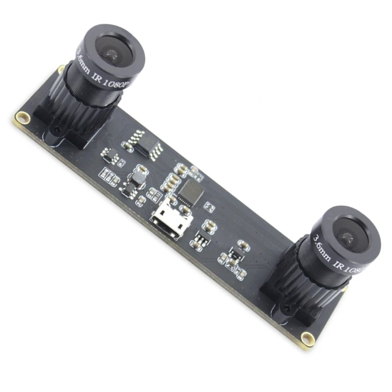 OV9732 USB Camera Module Double Lens Clear Face Recognition & Depth Detection F0T1