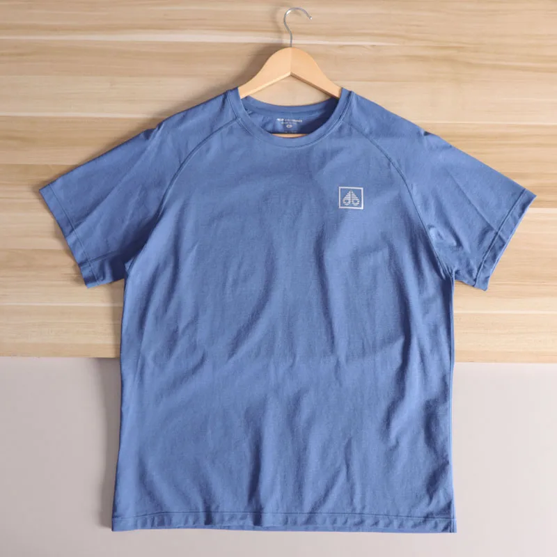 تي شيرت رجالي مريح وصديق للبشرة ورقيق كاجوال متعدد الاستخدامات مستدير Ne Sl ort Sve مقص صغير قابل للتنفس... #3