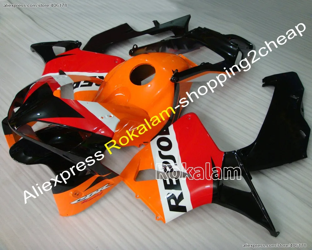 

Обтекатель для Honda CBR 600RR 2003 2004 CBR600RR 03 04 F5 CBR/600RR Сменные обтекатели мотоцикла (литье под давлением)