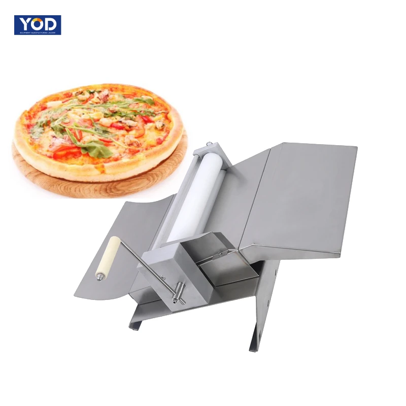 

Hot sale countertop bakery bread pizza pasta fontant cake dough sheeter roller maker machine for home