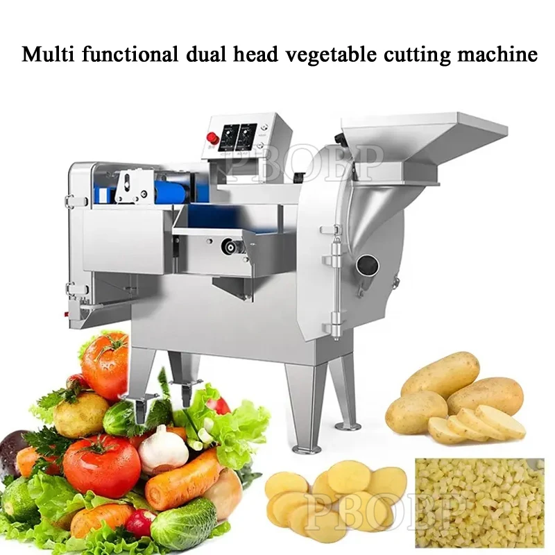 Including Tariffs Multifunctional Electric Stainless Steel Onion Carrot Cucumber Potato Fruit Vegetable Chopper Cutter Machine