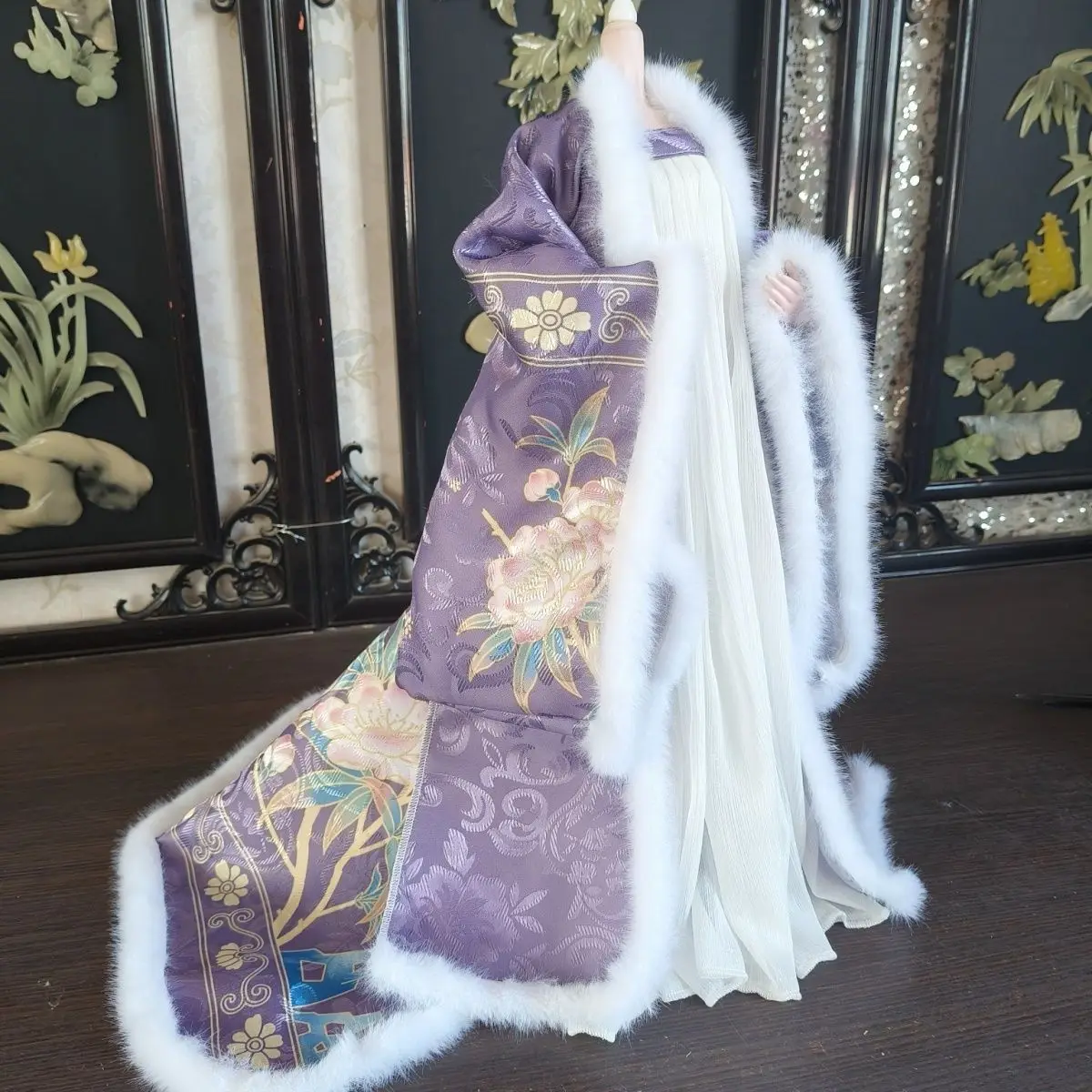 

Костюм для куклы 1/4 (45 см) в стиле BJD, китайский ханьфу, старинный костюм, одежда для кукол, аксессуары для игры в дочки-матери, без куклы.