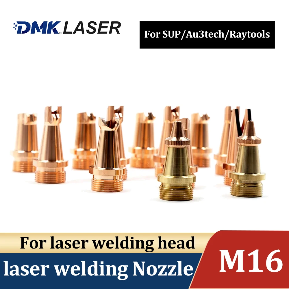 Ugello della testa di saldatura laser a fibra DMK per SUP20S/HW960/HW970/Raytools BW101-GS/Xinghong Testa di saldatura laser a fibra