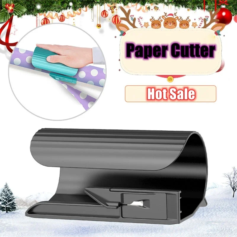 Cylindrical Paper Cutter | Gift Wrapping Paper Cutting Tool | Portable Mini Paper Cutting Machine | Safe And Flat