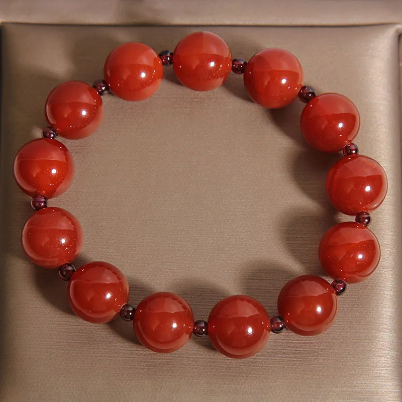 

New Chinese agate bracelet women's light luxury