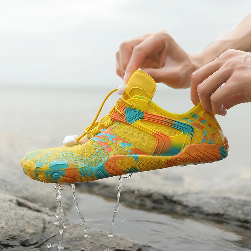 

Летняя уличная мужская и женская противоскользящая быстросохнущая обувь для воды, пляжная дышащая обувь босиком, повседневная обувь