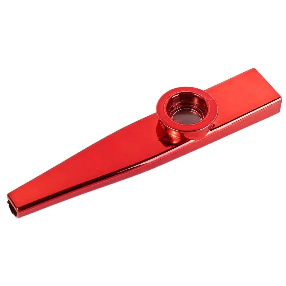 Kazoo en alliage d'aluminium, instruments musicaux durables et résistants à l'usure, faciles à apprendre, kazoo à diaphragme, flûtes