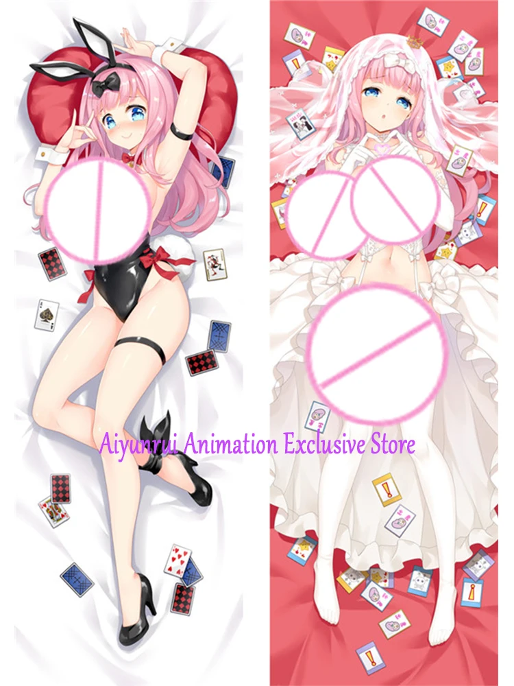 

Dakimakura Anime Chika Fujiwara 2 Side Printed Hugging Body Pillowcase Cushion Bedding Decor Pillow Cover 2024