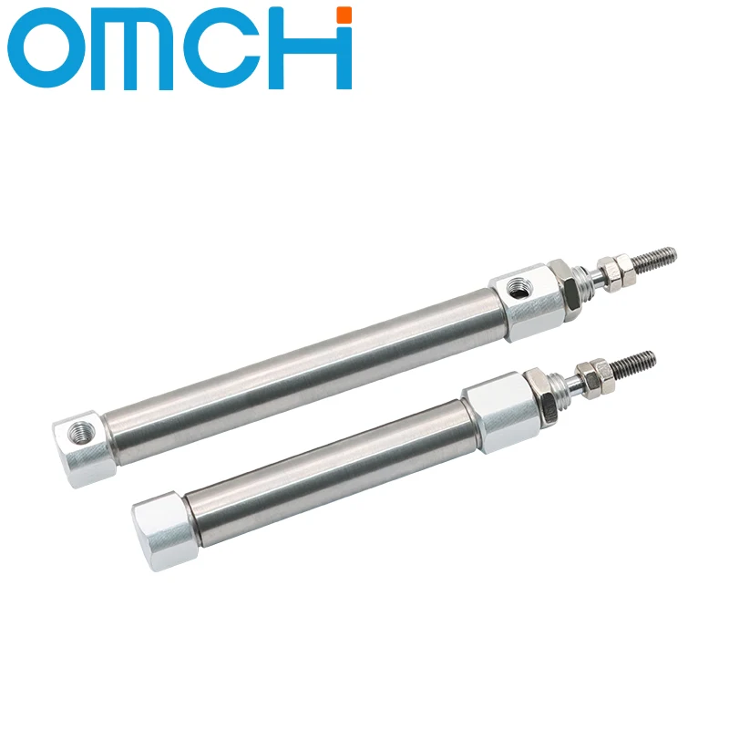 CDJ2B SMC Type Mini Pneumatic Air Cylinder Double Acting Single Rod 10mm 12mm 16mm Bore 10~200mm Stroke CDJ2B10 CDJ2B12 CDJ2B16